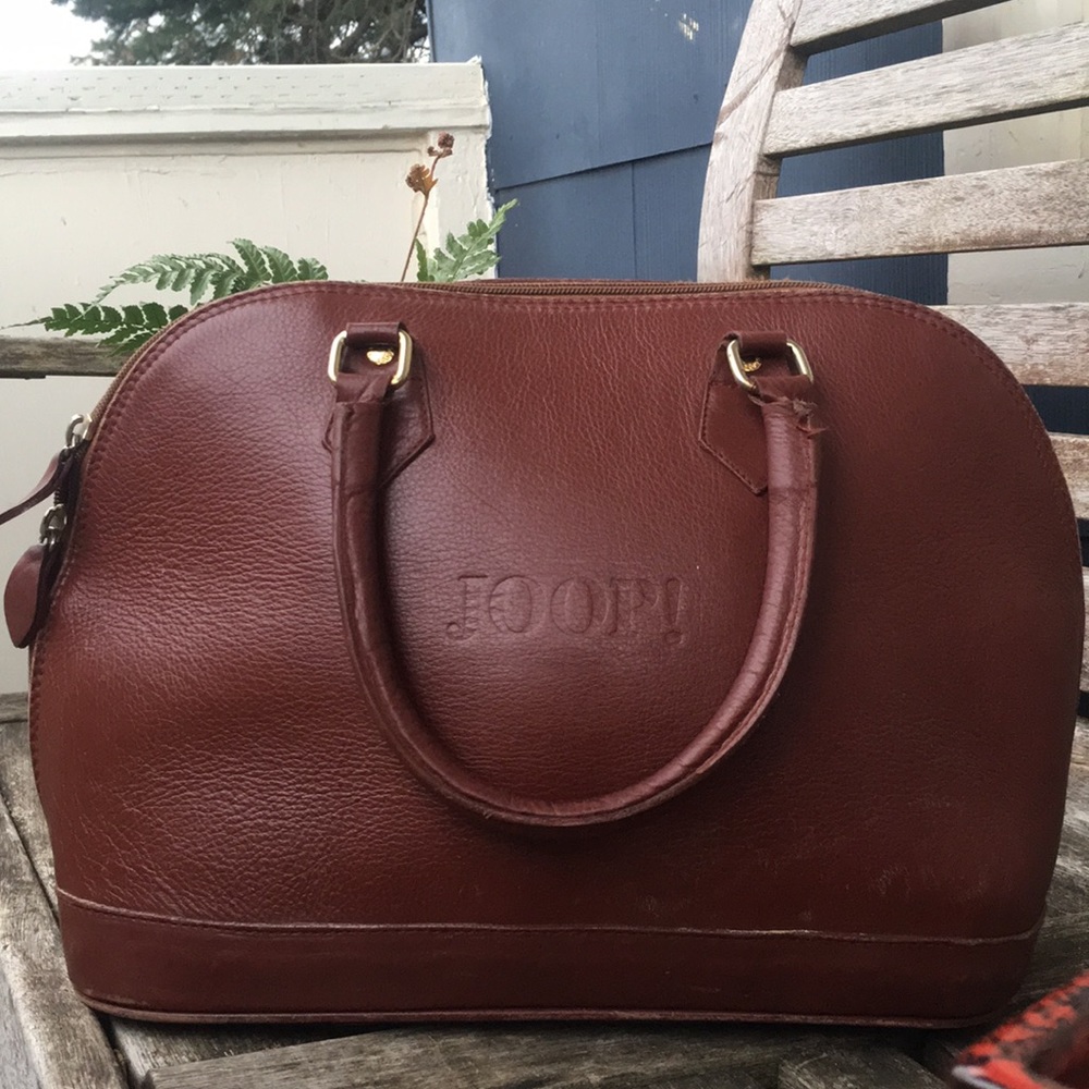 Vintage Joop clamshell handbag